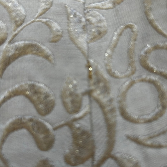 VTG Jones New York Women’s Size 8P 2 Piece Skirt Set Silk & Metallic Old Money - Picture 4 of 15